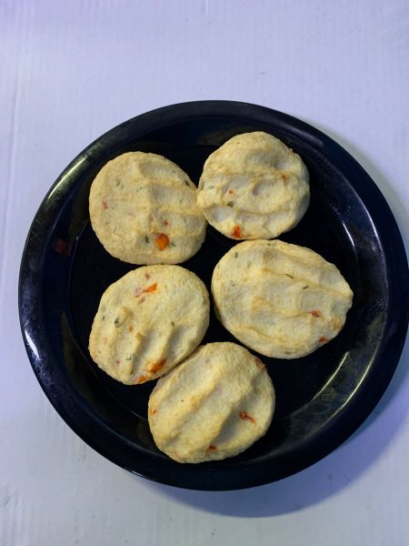 SH Fried Medium Fish Cake with Vegetables 顺兴炸中菜 (85g)